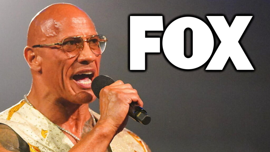 The Rock WWE SmackDown promo, FOX logo
