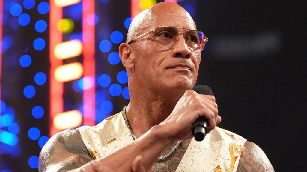 WWE star The Rock