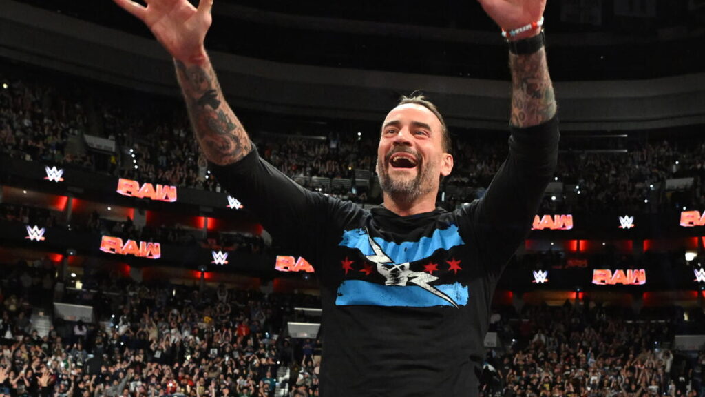 WWE star CM Punk on Raw after WrestleMania 40