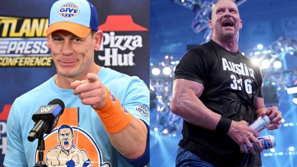 John Cena Sends Steve Austin Tease Ahead Of WWE WrestleMania 40