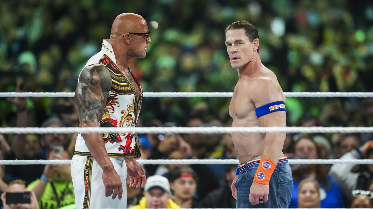 The Rock Sends Message To John Cena Following WrestleMania 40