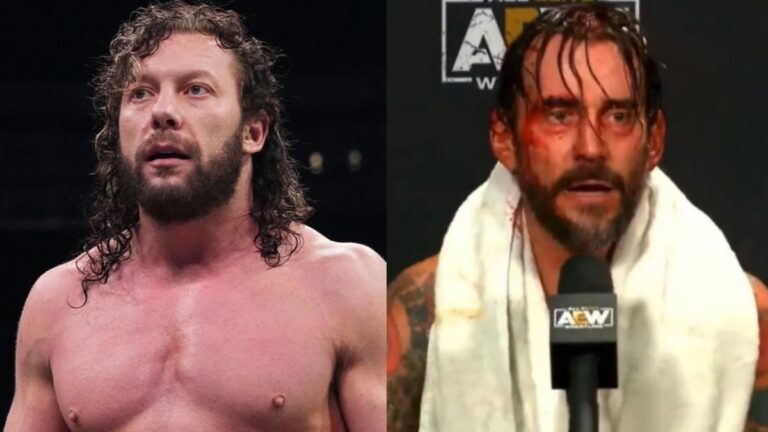 AEW star Kenny Omega and WWE star CM Punk