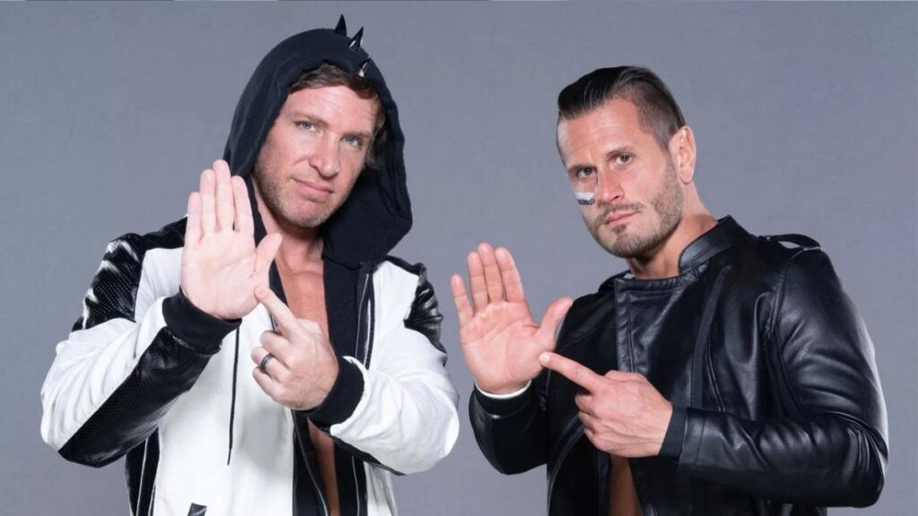 WWE stars the Motor City Machine Guns, Alex Shelley and Chris Sabin