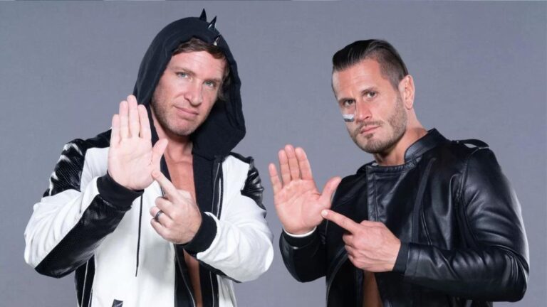 WWE stars the Motor City Machine Guns, Alex Shelley and Chris Sabin