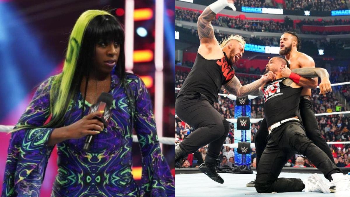 Naomi Reacts To WWE Bloodline Attacking Jimmy Uso