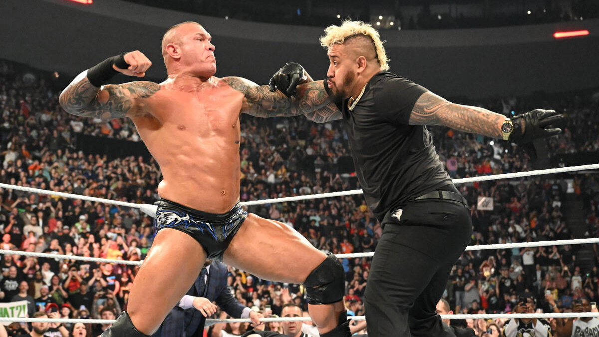 WWE stars Randy Orton and Solo Sikoa
