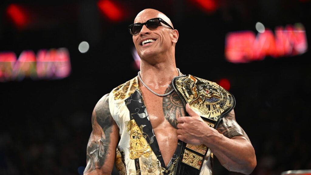 WWE star The Rock