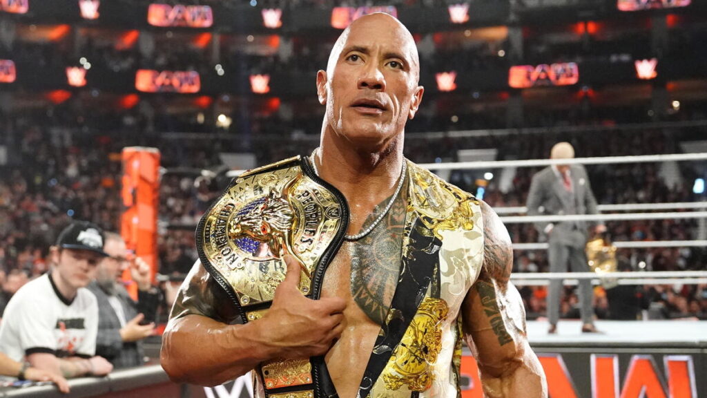 WWE star The Rock