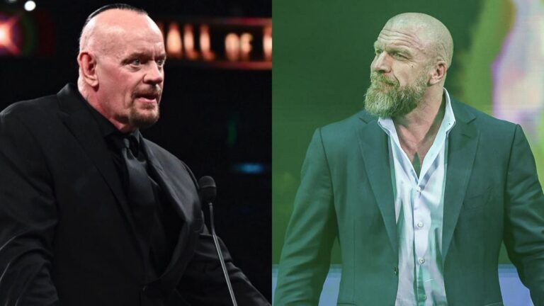 WWE's The Undertaker and Triple H