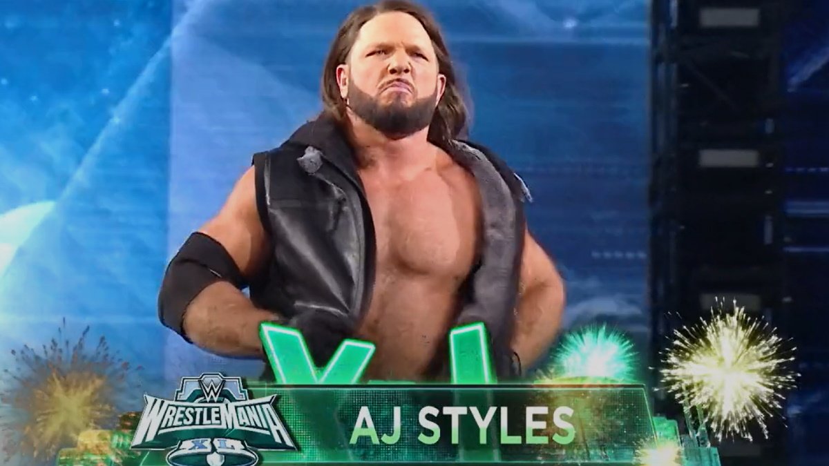 AJ Styles Debuts Brand New Entrance Music At WWE WrestleMania 40