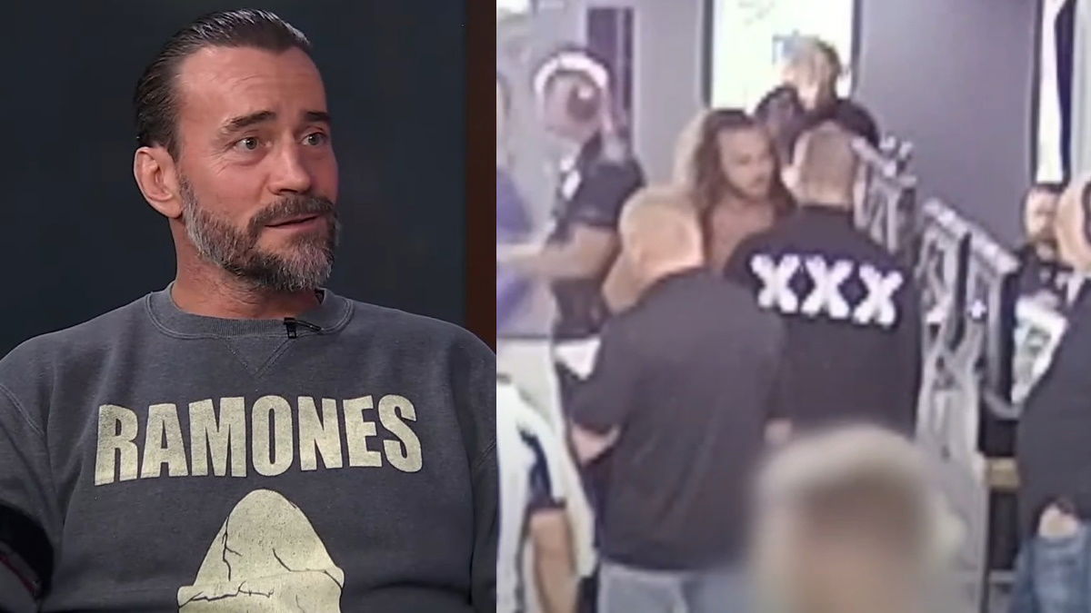 CM Punk & Jack Perry AEW Backstage Fight Footage Released