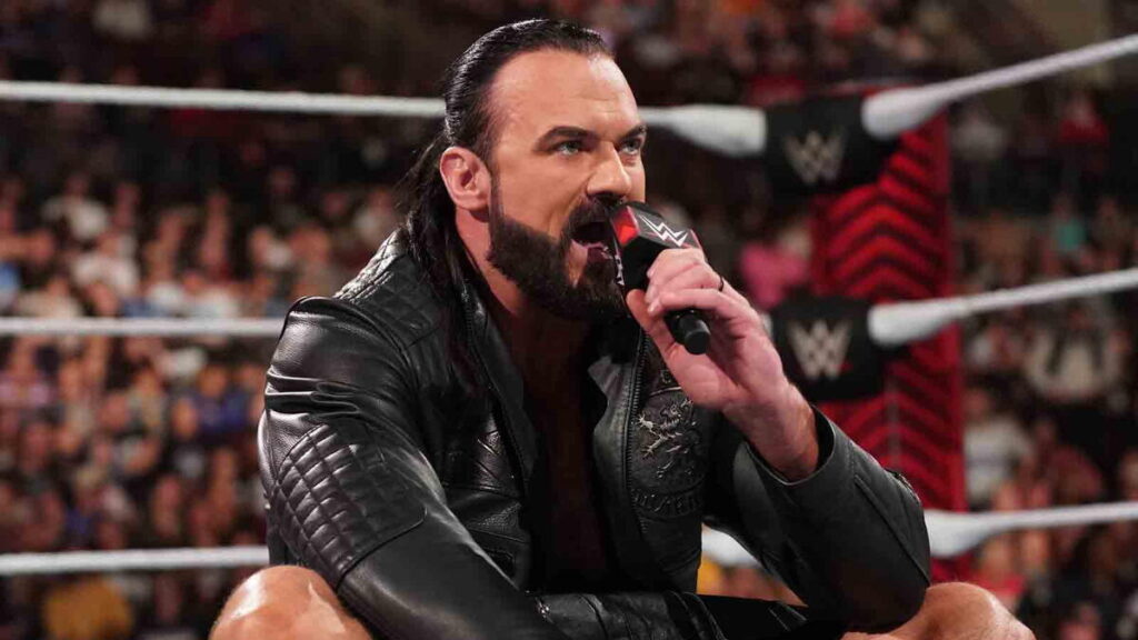 WWE star DREW MCINTYRE