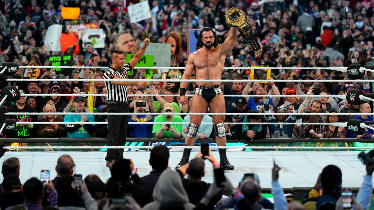 WWE World Heavyweight Champion Drew McIntyre
