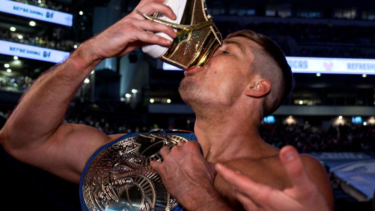 Grayson Waller Reacts To Winning First WWE Championship At WrestleMania 40