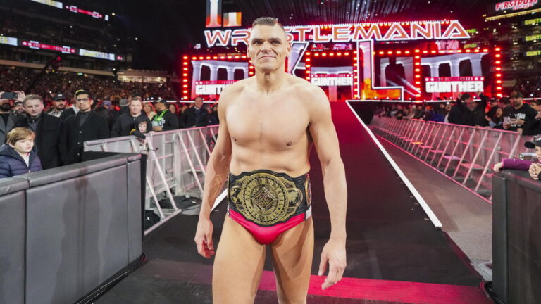 WWE Intercontinental Champion GUNTHER at WrestleMania 40