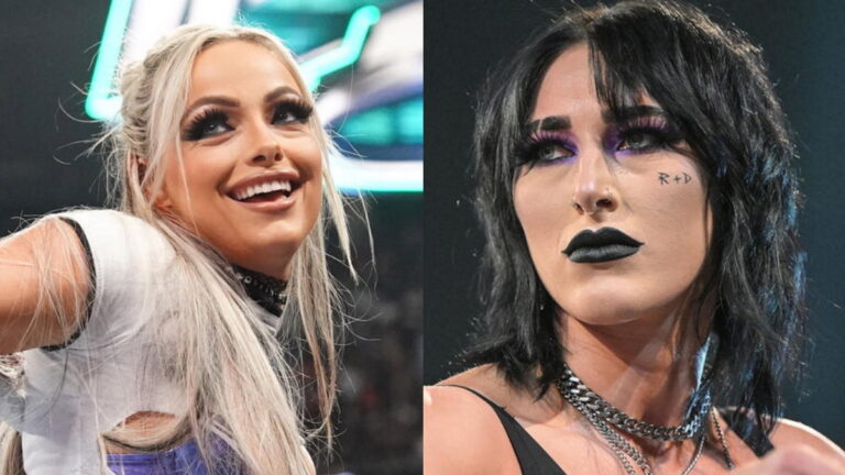 WWE stars Liv Morgan and Rhea Ripley