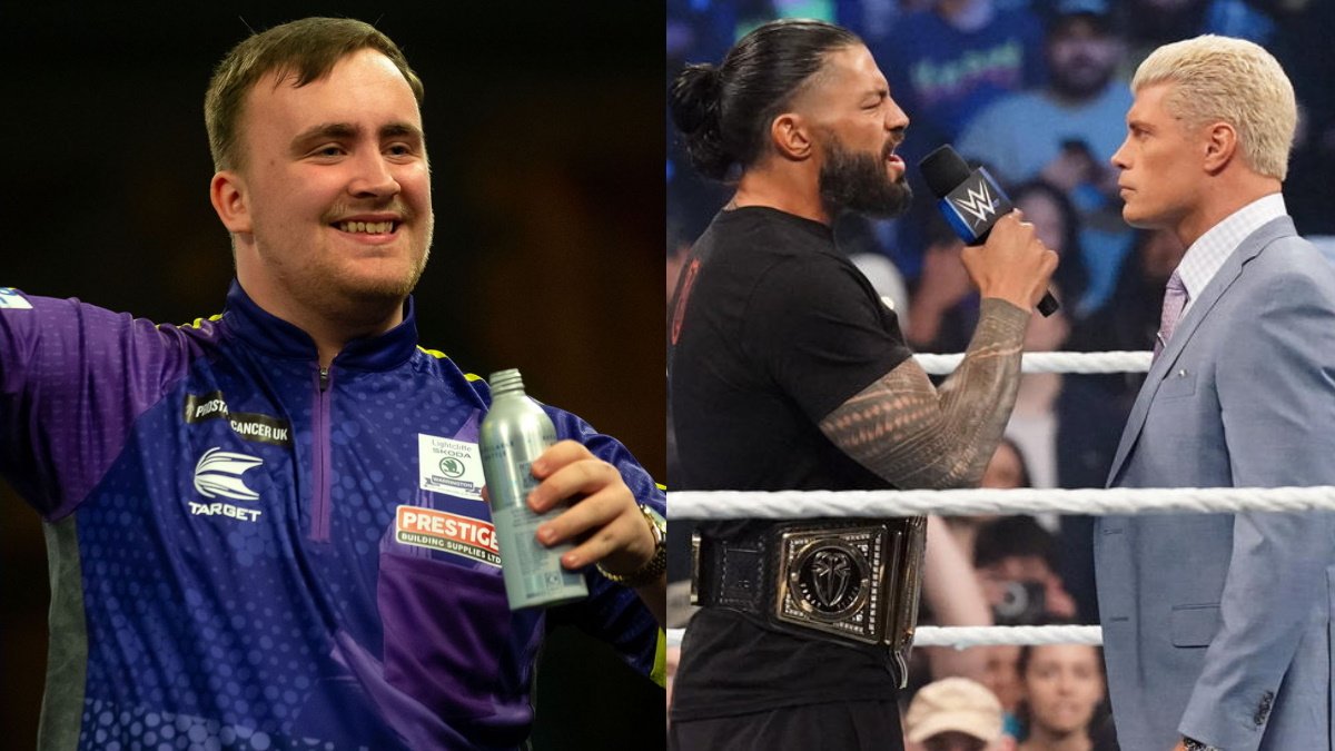 Luke Littler Reveals His Pick For Roman Reigns Vs. Cody Rhodes At WWE WrestleMania 40