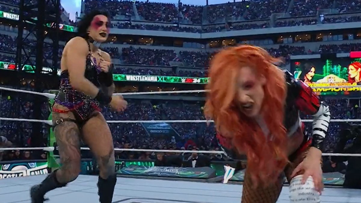 Did Becky Lynch Beat Rhea Ripley For WWE Women’s World Championship At WrestleMania 40
