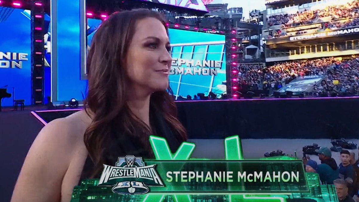 Stephanie McMahon Appears At WWE WrestleMania 40