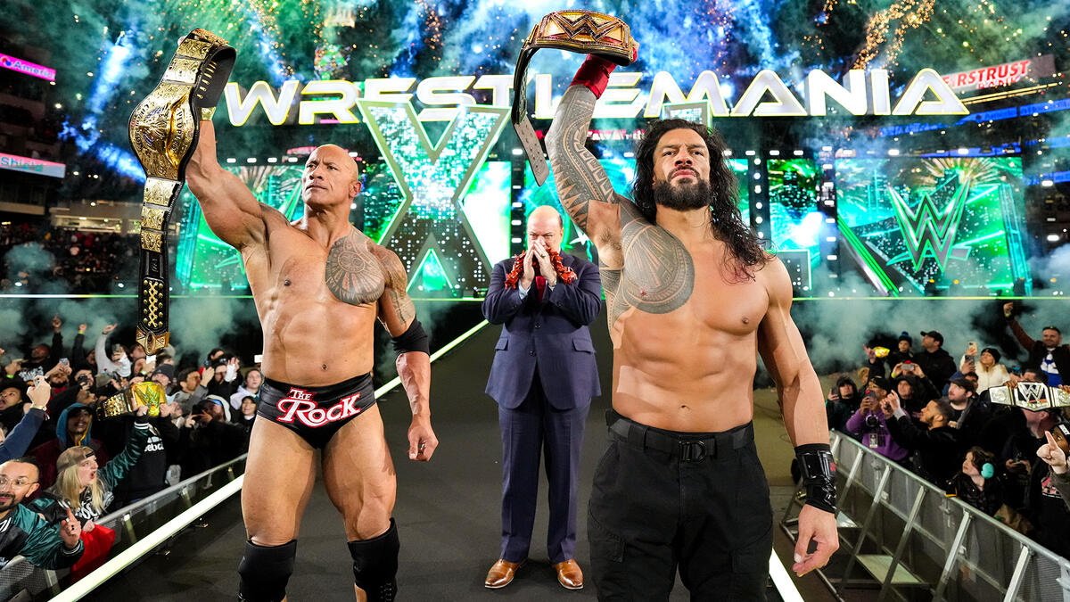 WWE Stars Praised Following The Rock’s In-Ring Return
