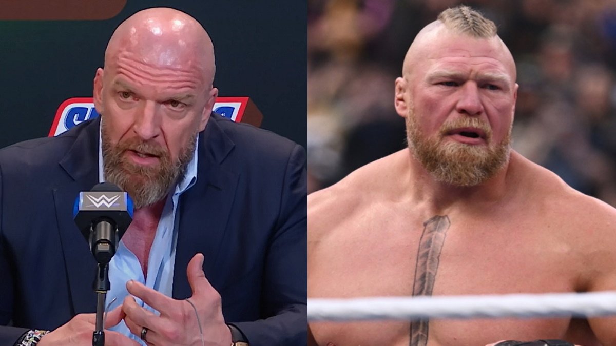 Triple H Addresses Brock Lesnar’s Current WWE Status After Vince McMahon Lawsuit Allegations