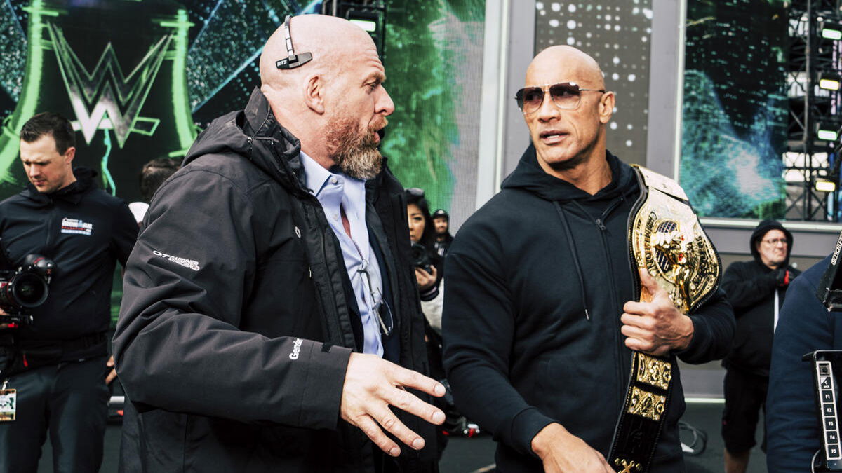 WWE CCO Triple H and The Rock
