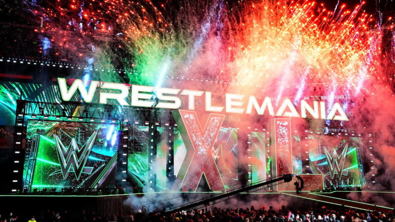 WWE WrestleMania 40 stage