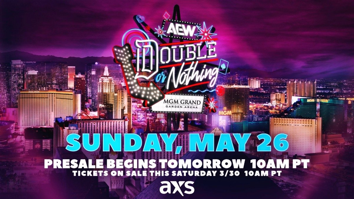 New Match Announced For AEW Double Or Nothing 2024