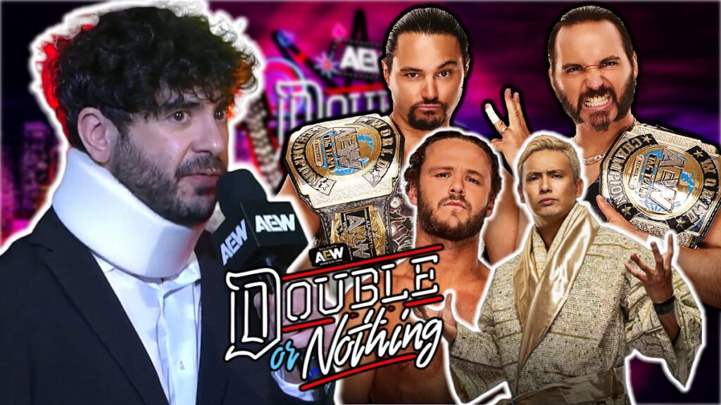 AEW Double or Nothing 2024 surprises thumb with Tony Khan and The Elite