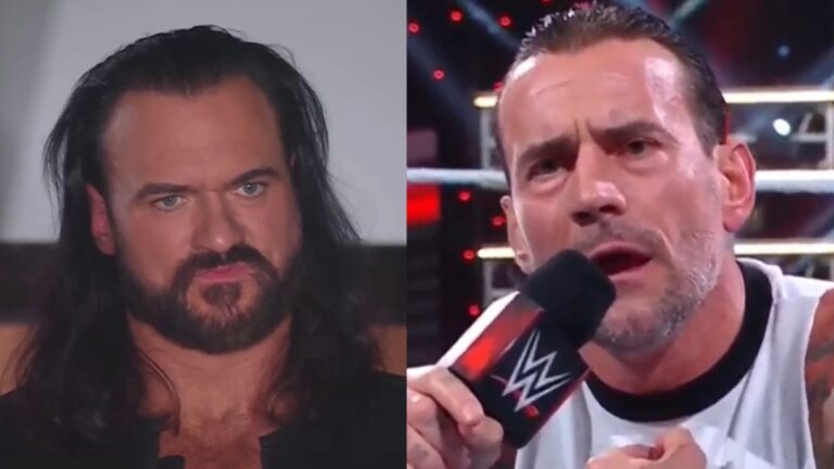 WWE stars Drew McIntyre and CM Punk
