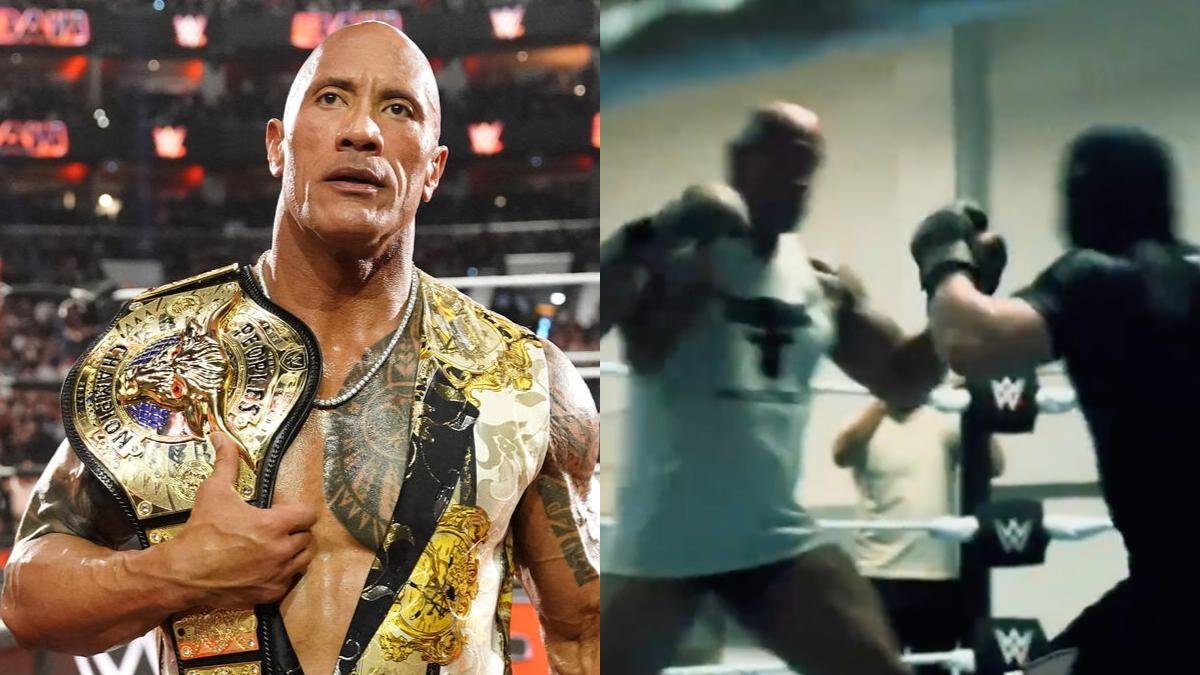 The Rock releases MMA training video during WWE hiatus