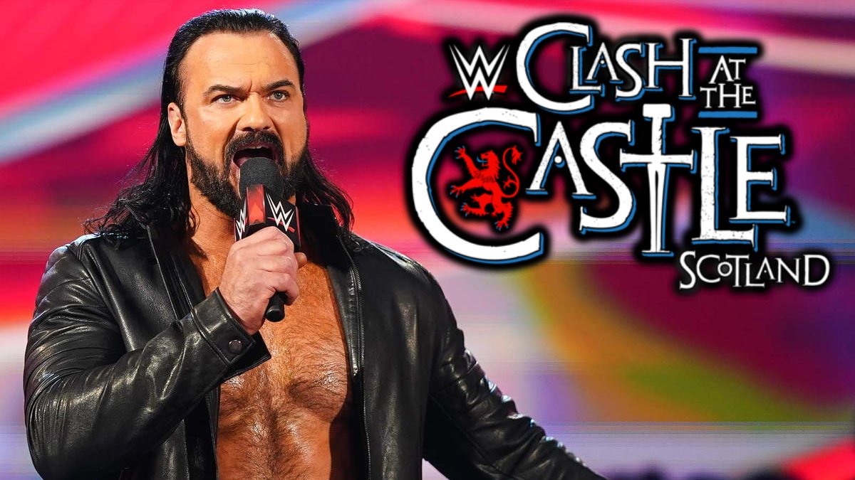 Drew McIntyre’s Opponent Officially Announced For WWE Clash At The Castle In Scotland
