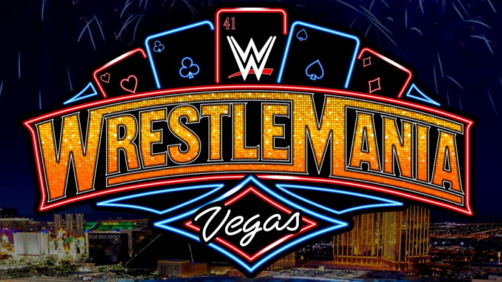 WWE WrestleMania 41 in Las Vegas logo