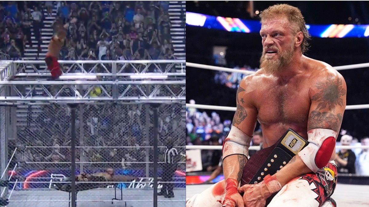 Adam Copeland Reflects On AEW Double Or Nothing Steel Cage Dive