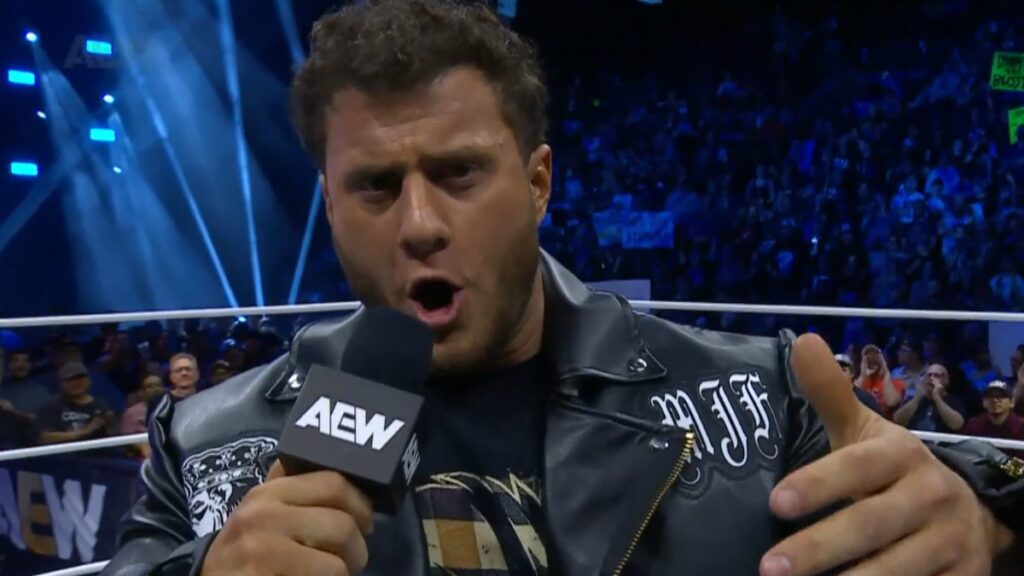 MJF in ring on AEW Dynamite