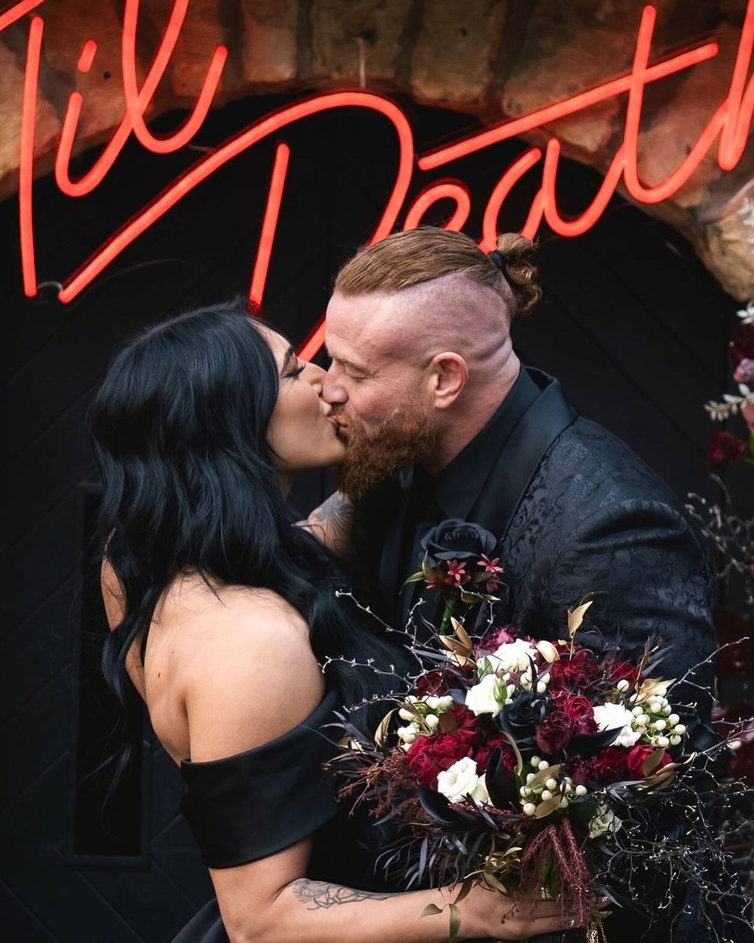 WWE's Rhea Ripley & AEW's Buddy Matthews Get Married WrestleTalk