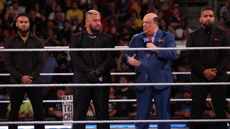 WWE the new bloodline with solo sikoa, tama tonga and tonga loa with Paul Heyman