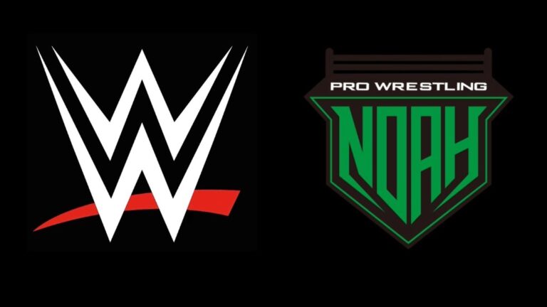WWE and Pro Wrestling NOAH logos