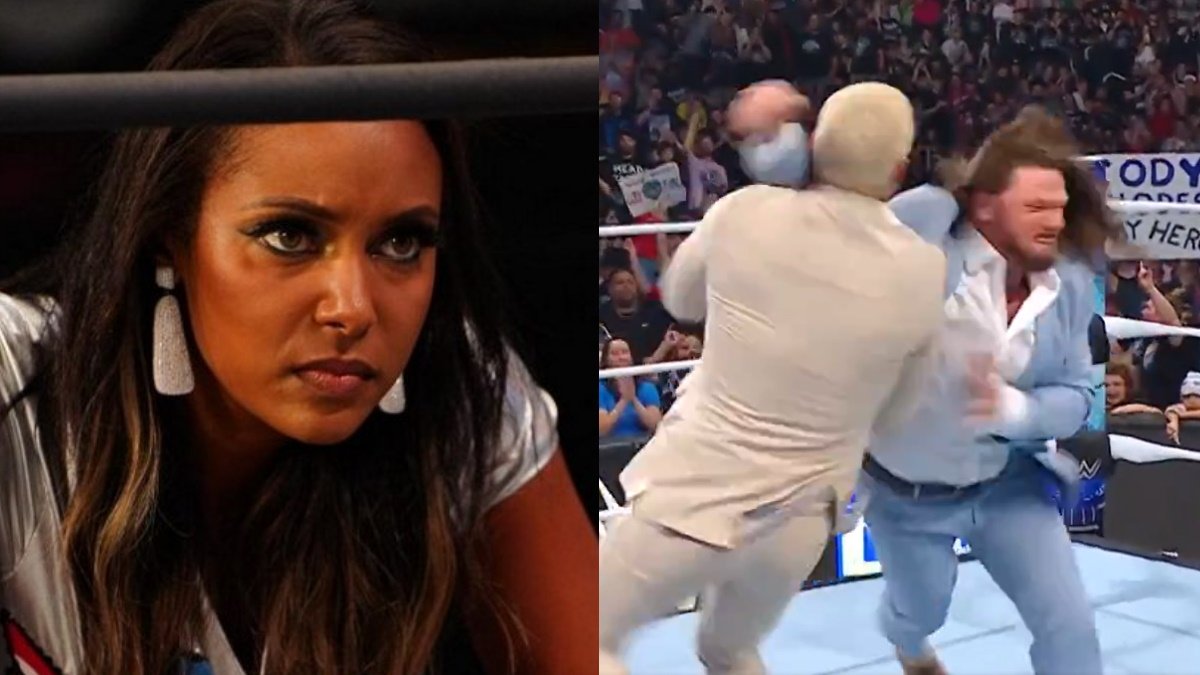 Brandi Rhodes Reacts To AJ Styles Faking Retirement & Attacking Cody Rhodes
