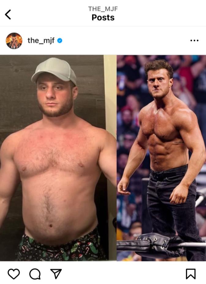 MJF Reveals Incredible Body Transformation After AEW Return