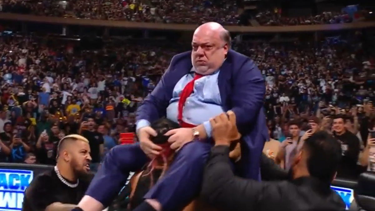 Paul Heyman Attacked By Bloodline On WWE SmackDown - WrestleTalk