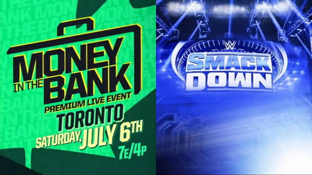 WWE Money in the Bank and SmackDown logos
