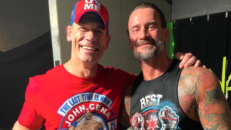WWE's John Cena and CM Punk