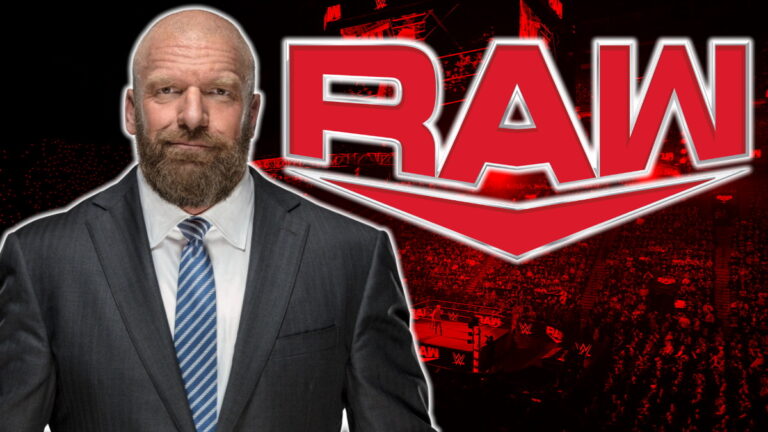 WWE CCO Triple H and the Raw logo