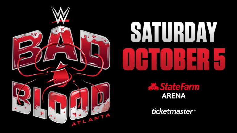 WWE Bad Blood 2024 graphic