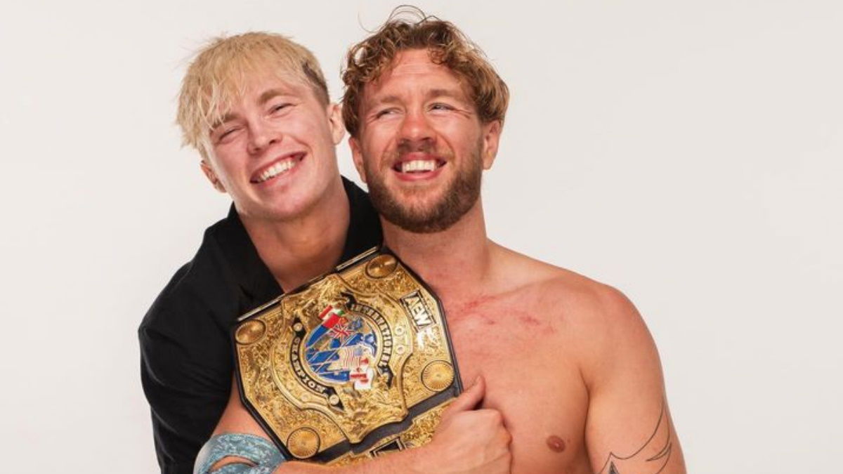 AEW stars Will Ospreay and Kyle Fletcher