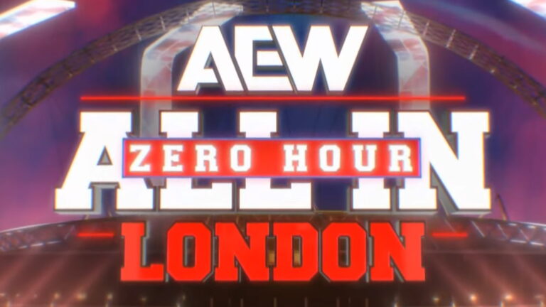 AEW All In London 2024 Zero Hour graphic