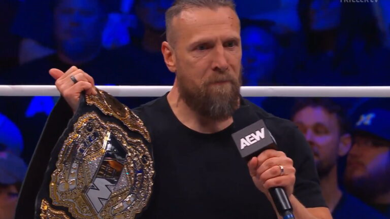 AEW World Champion and former WWE star Bryan Danielson on Dynamite