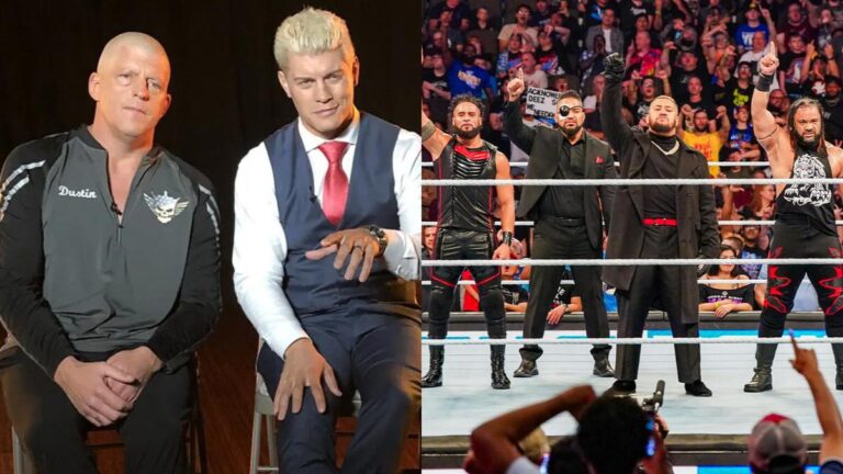 Cody Rhodes and Dustin Rhodes, and WWE's Bloodline