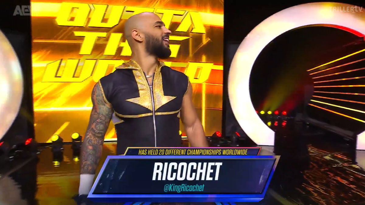 Former WWE Star Ricochet Makes AEW Dynamite Debut - WrestleTalk